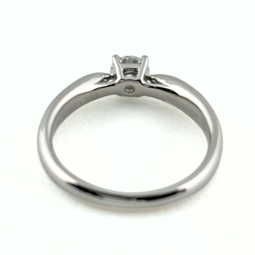TIFFANY Silver Diamond Ring - Picture 5 of 9